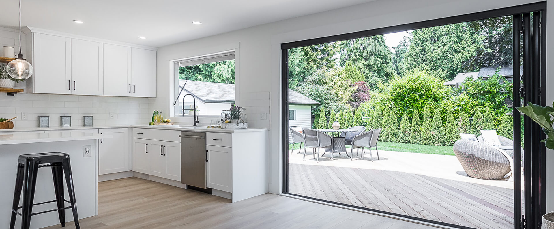 Bi Folding Door Exterior