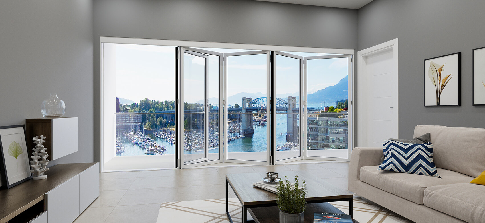 Bi Folding Door Exterior